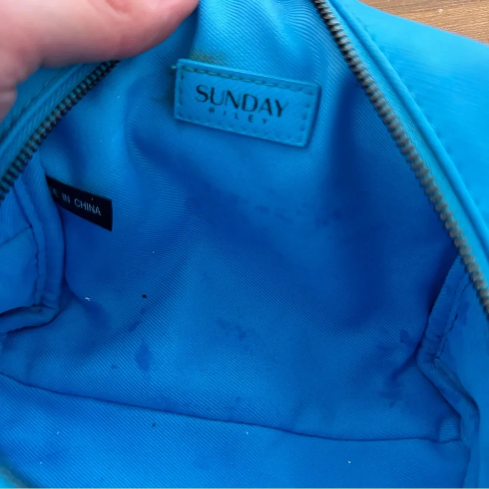 Sunday Riley Zip Cosmetic Bag